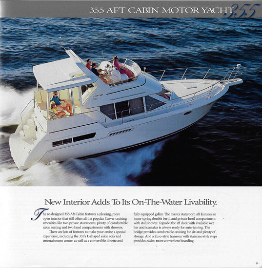 Carver 1997 Oversize Brochure