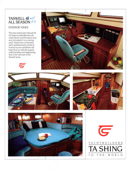 Taswell 43 All Season Brochure