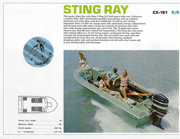 Caravelle 1970s Brochure