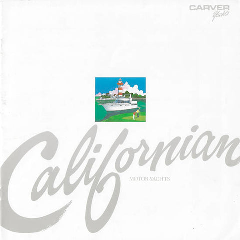 Carver 1990 Californian Oversize Brochure