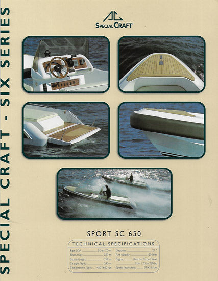 Special Craft Six Series Brochure