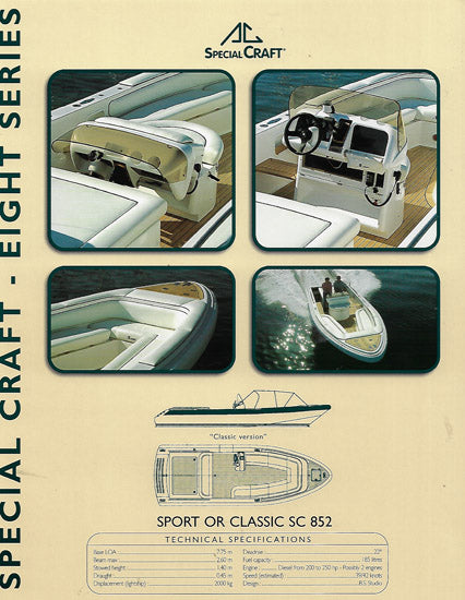 Special Craft Eight Series Brochure