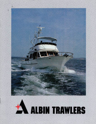 Albin 1980s Trawler Brochure