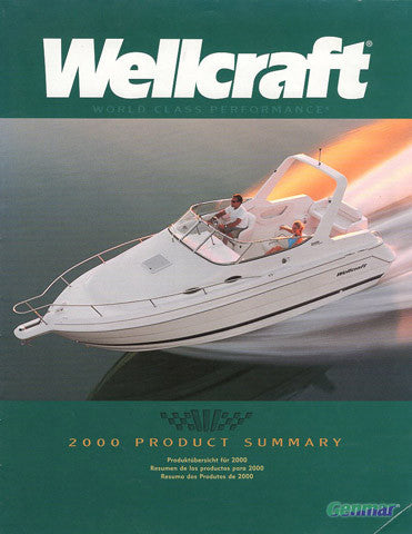 Wellcraft 2000 Brochure / Poster