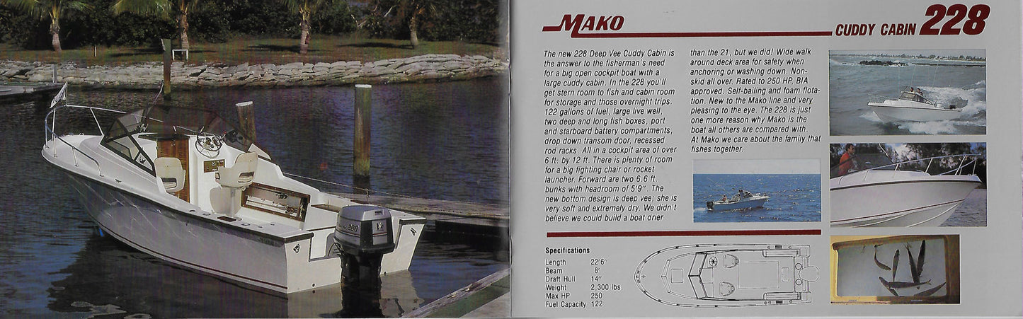 Mako 1984 Brochure