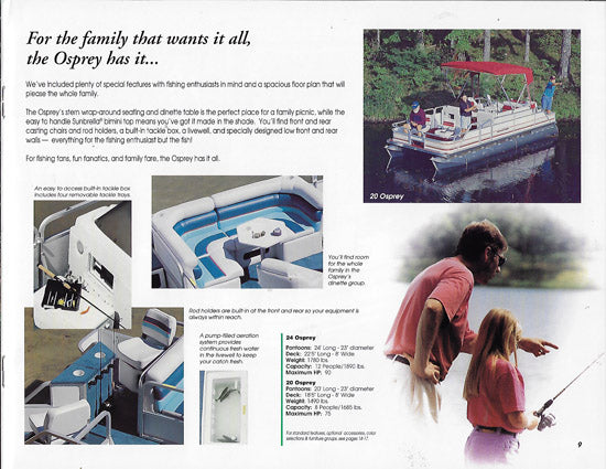 Manitou 1995 Pontoon Brochure