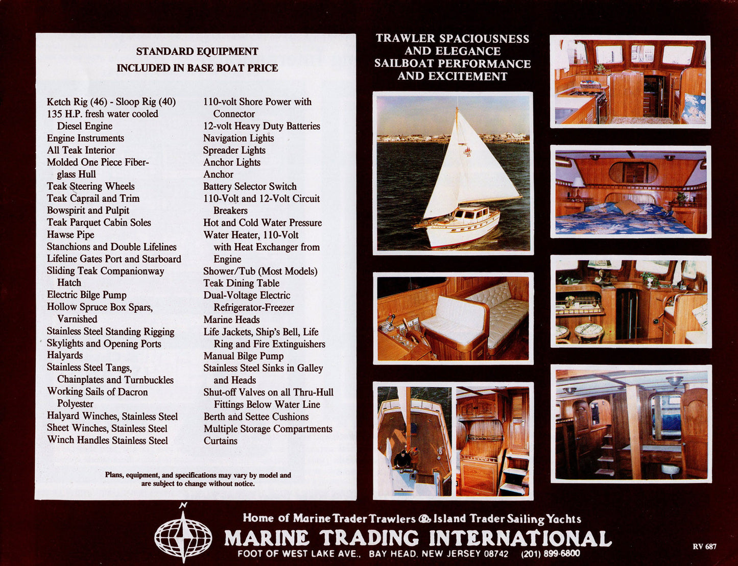 Island Trader 1982 Brochure