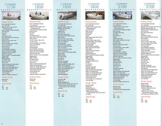 Seaswirl 2000 Brochure