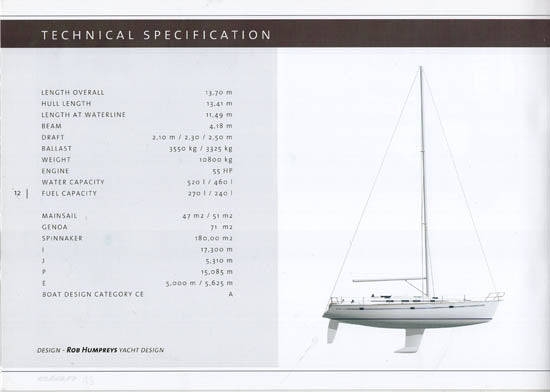 Elan 45 Brochure