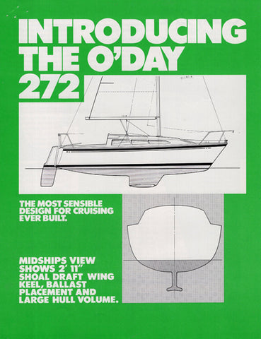 O'Day 272 Launch Brochure
