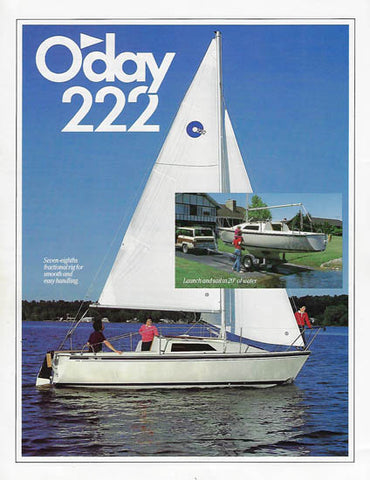 O'Day 222 Brochure