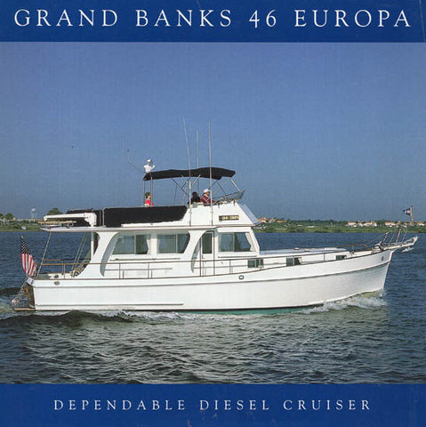 Grand Banks 46 Europa Brochure