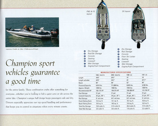 Champion 1997 Brochure