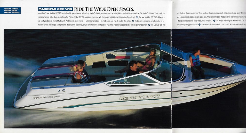 Mastercraft 1994 Brochure