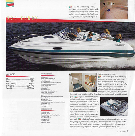 Monterey 1992 Brochure