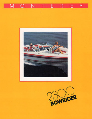Monterey 2300 Bowrider Brochure
