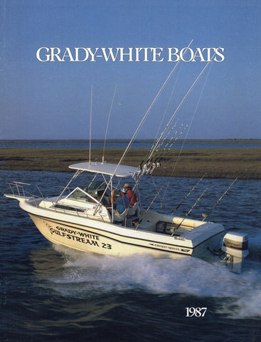 Grady White 1987 Press Proof Brochure