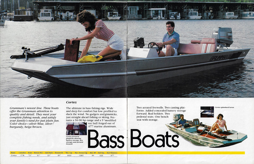 Grumman 1985 Boats Brochure