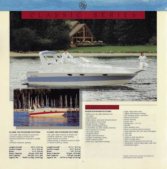 Sun Runner 1989 Brochure