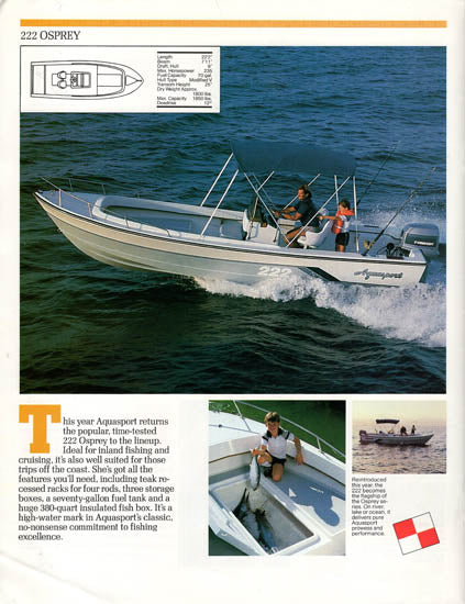 Aquasport 1987 Brochure