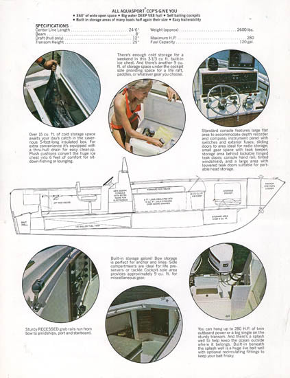 Aquasport 246 Center Console Professional Brochure