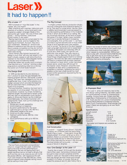 Laser II Brochure