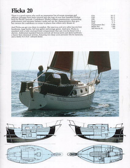 Pacific Seacraft 1990s Brochure