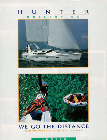 Hunter 1995 Brochure