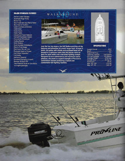 Pro Line 1993 Brochure
