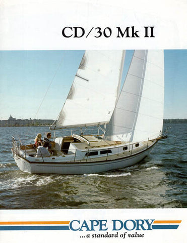 Cape Dory 30 Mark II Brochure
