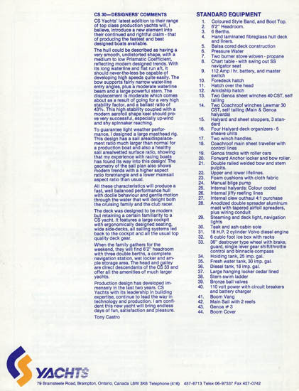 CS 30 Brochure