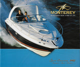 Monterey 2003 Sport Boat Brochure