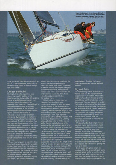 Seaquest 36 Yachts & Yachting Magazine Reprint Brochure