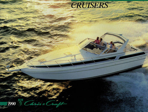 Chris Craft 1990 Cruisers Brochure