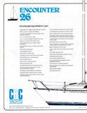 C&C 26 Encounter Brochure