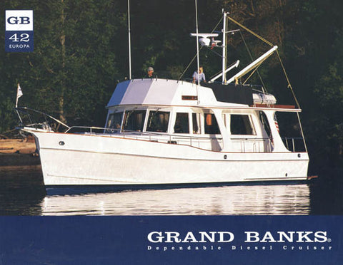 Grand Banks 42 Europa Brochure