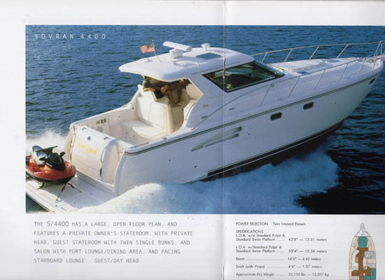 Tiara 2004 Brochure – SailInfo I boatbrochure.com