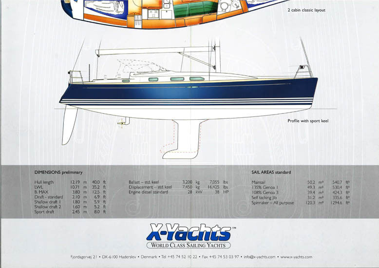 X-40 Preliminary Brochure