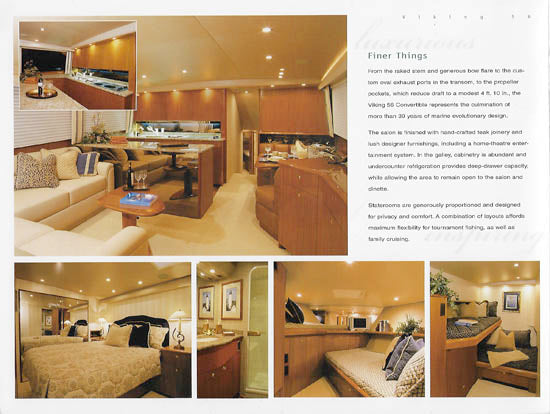 Viking 56 Convertible Brochure