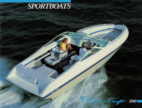 Chris Craft 1990 Sport Boats Brochure