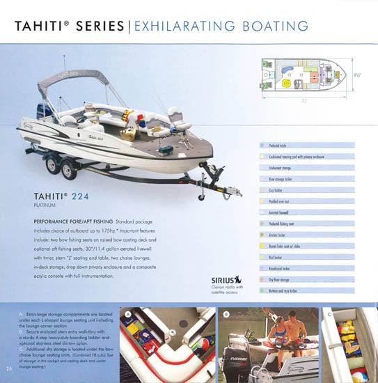 Lowe 2004 Suncruiser Pontoon & Deck Boat Brochure