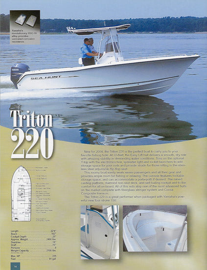 Sea Hunt 2004 Brochure