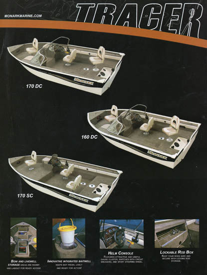 Monark 2004 Fishing & Pontoon Brochure