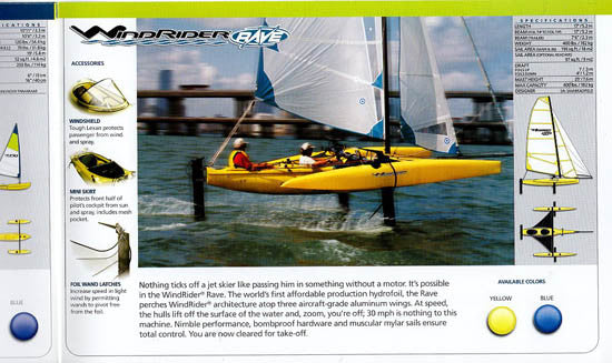 Windrider 2003 Brochure
