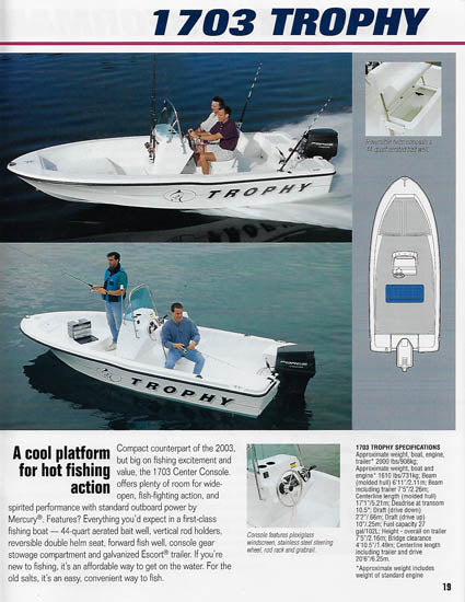 Bayliner 1995 Trophy Brochure