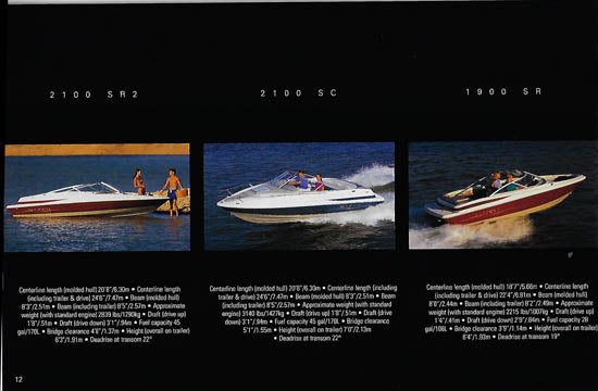 Maxum 1998 Full Line Brochure