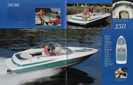 Maxum 1995 Sport Boats Brochure