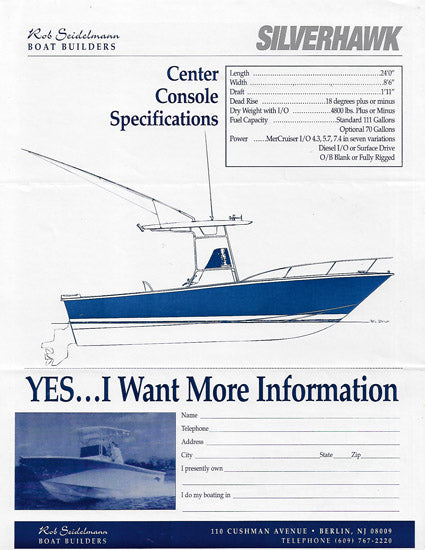 Silverhawk 24 Brochure