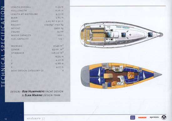 Elan 37 Brochure