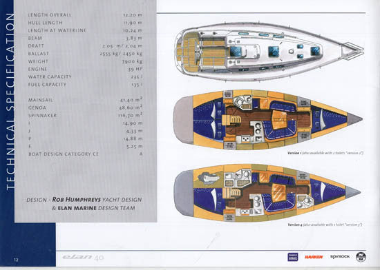 Elan 40 Brochure